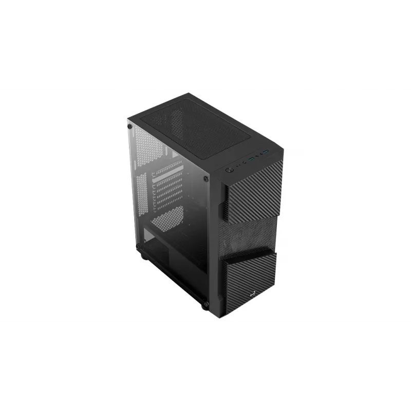 Aerocool Menace Saturn FRGB Midi Tower Juodas