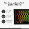 Mechaninė žaidimų klaviatūra GLORIOUS GMMK 3 PRO HE 75% Wireless RF + Bluetooth, RGB, US QWERTY, juoda