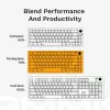 Mechaninė žaidimų klaviatūra GLORIOUS GMMK 3 PRO HE 75% Wireless RF + Bluetooth, RGB, US QWERTY, juoda