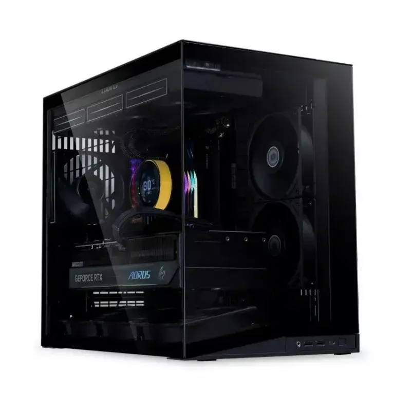 Korpusas Lian Li O11 Dynamic Mini V2 Flow Black