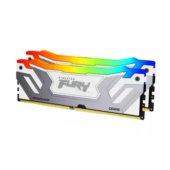 Kingston FURY 48GB 8400MT/s DDR5 CL40 CUDIMM (2x24GB) Renegade RGB White XMP
