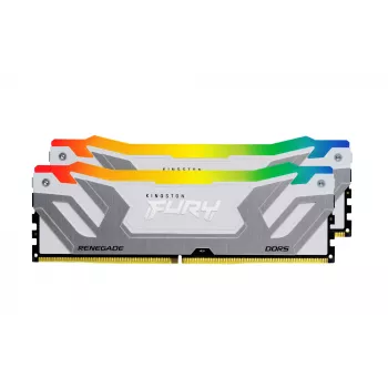 Kingston FURY 48GB 8400MT/s DDR5 CL40 CUDIMM (2x24GB) Renegade RGB White XMP