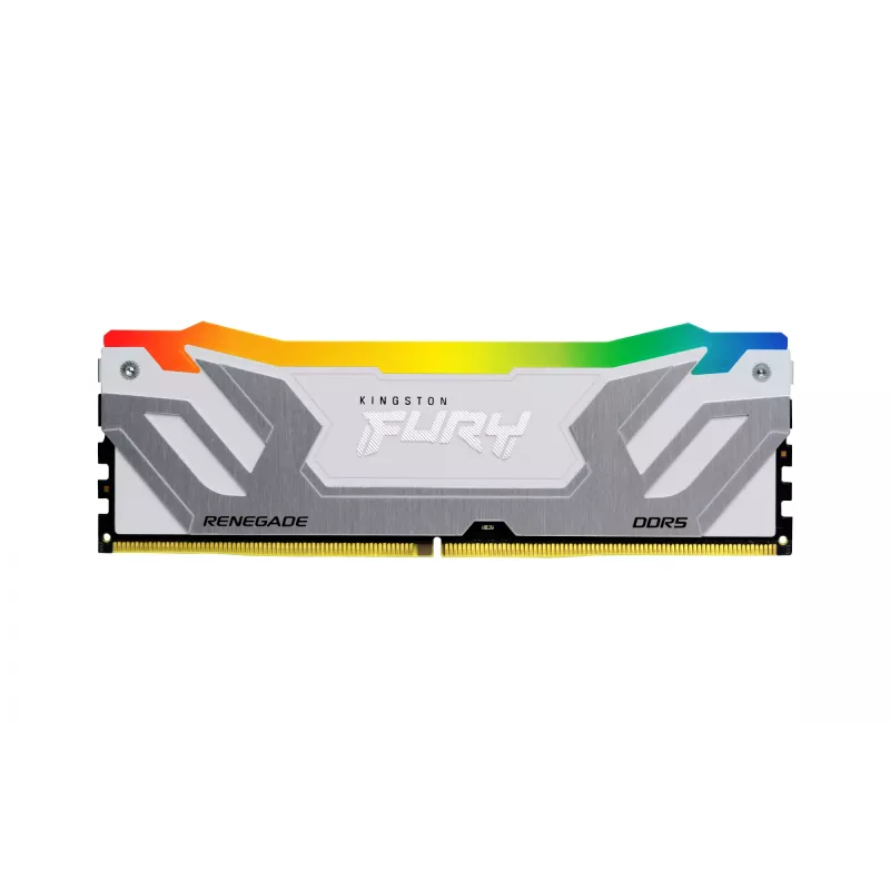 Kingston FURY 48GB 8400MT/s DDR5 CL40 CUDIMM (2x24GB) Renegade RGB White XMP