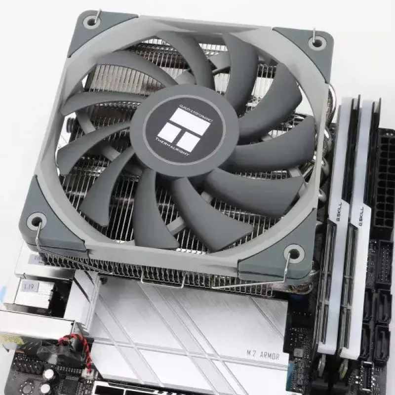 Aušintuvas/radiatorius Thermalright AXP120-X67 12 cm juodas pilkas metalinis