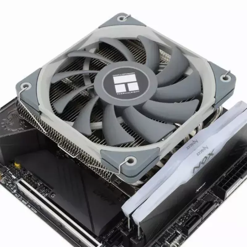 Aušintuvas/radiatorius Thermalright AXP120-X67 12 cm juodas pilkas metalinis