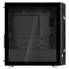 Korpusas SilverStone FARA H1M Micro Tower, juodas