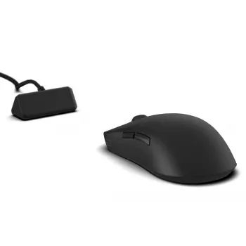 Žaidimų pelė Endgame Gear OP1W 4K V2 – dešinei rankai, optinė 30 000 DPI, belaidė RF + USB A, 7 mygtukai, pilka