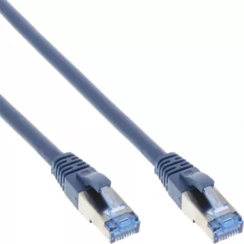 InLine Patch Cable S/FTP PiMF Cat.6A be halogeno 500MHz mėlyna 5m