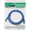 InLine Patch Cable S/FTP PiMF Cat.6A be halogeno 500MHz mėlyna 5m