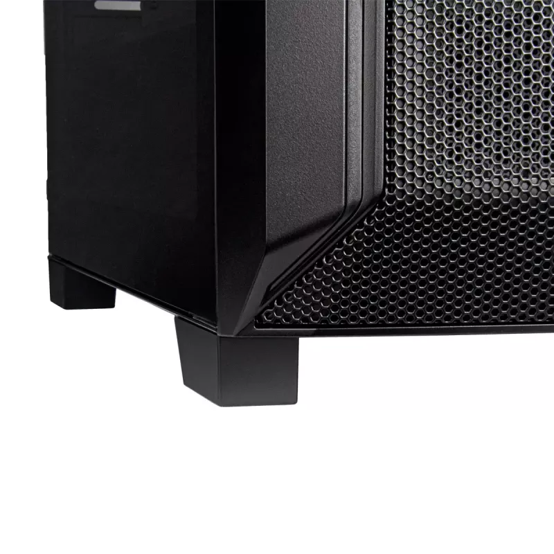 Korpusas SilverStone FARA 312Z Midi Tower juodas