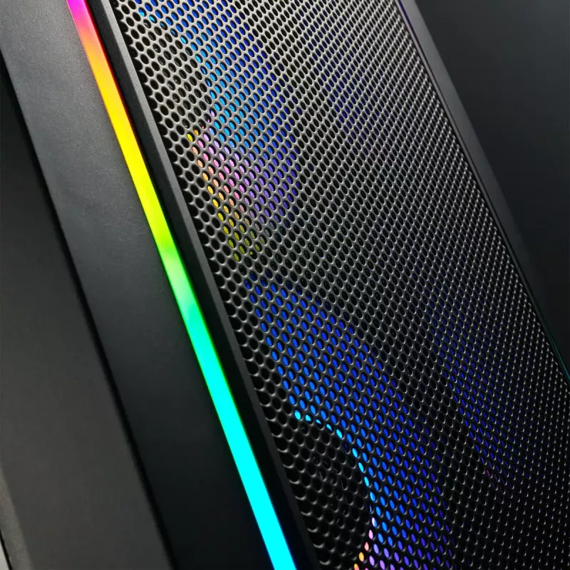 Korpusas SilverStone FARA 312Z Midi Tower juodas