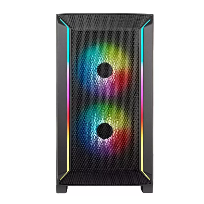 Korpusas SilverStone FARA 312Z Midi Tower juodas