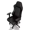 Gaming kėdė noblechairs Hero PU Leather – oro pripūsta sėdynė, paminkštintas atlošas, juoda, 137 cm aukštis, 150 kg talpa