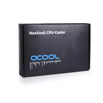 Alphacool Core XP³ Acetal Light vandens blokas su atramine plokšte 13058 Acetal Varis Juoda 63mm 73mm 21mm