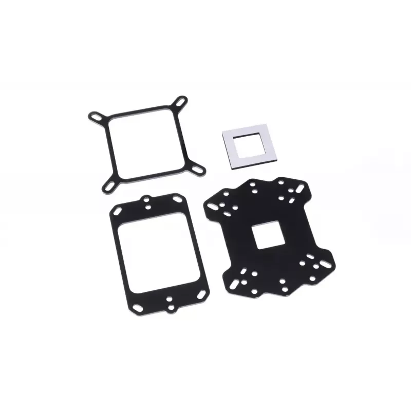 Alphacool Core XP³ Acetal Light vandens blokas su atramine plokšte 13058 Acetal Varis Juoda 63mm 73mm 21mm