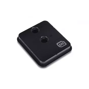 Alphacool Core XP³ Acetal Light vandens blokas su atramine plokšte 13058 Acetal Varis Juoda 63mm 73mm 21mm