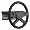 Moza Racing TSW vairas sunkvežimių simuliatoriams, PC, laidinis ir belaidis, juodas, aliuminis, dirbtinė oda, polimeras, kabelis