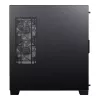 PC korpusas Phanteks XT View Tower Black — Midi-Tower, grūdintas stiklas, RGB, palaiko ATX/EATX/Micro-ATX/Mini-ITX, GPU iki 41,5 cm, CPU aušintuvas 184 mm