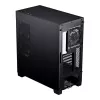 PC korpusas Phanteks XT View Tower Black — Midi-Tower, grūdintas stiklas, RGB, palaiko ATX/EATX/Micro-ATX/Mini-ITX, GPU iki 41,5 cm, CPU aušintuvas 184 mm