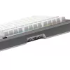 Mechaninė klaviatūra GLORIOUS GMMK 3 PRO 75% Prebuilt Wireless, USB + RF + Bluetooth, QWERTY, sidabrinė