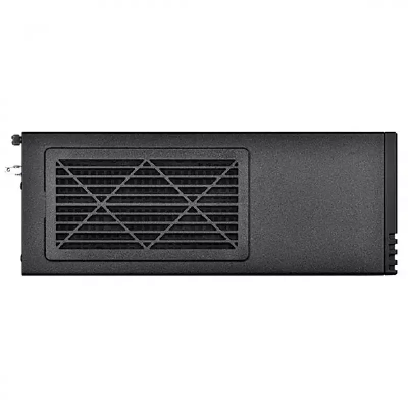 Korpusas SilverStone MILO 11 SST-ML11B plonas Micro-ATX stalinis