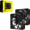 Ventiliatorius Corsair RS140 MAX 140 mm 30 mm 1600 RPM 2 vnt. Juodas