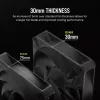 Ventiliatorius Corsair RS140 MAX 140 mm 30 mm 1600 RPM 2 vnt. Juodas
