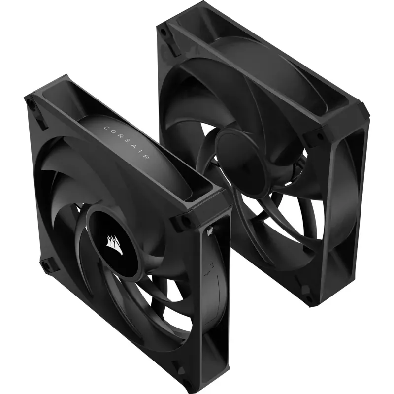 Ventiliatorius Corsair RS140 MAX 140 mm 30 mm 1600 RPM 2 vnt. Juodas