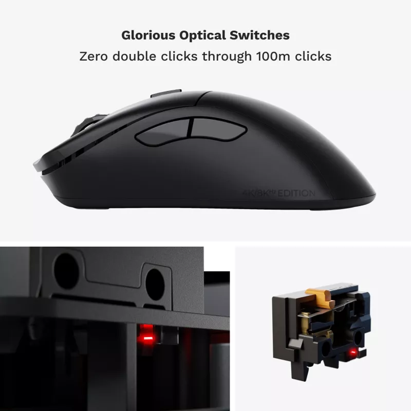 Glorious Gaming Glorious Model D 2 PRO Wireless - 1K Polling - Juoda