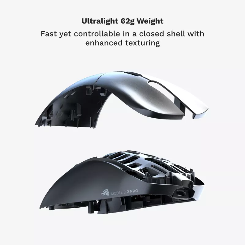 Glorious Gaming Glorious Model D 2 PRO Wireless - 1K Polling - Juoda