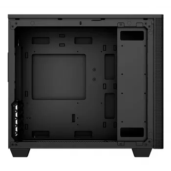 Korpusas Aerocool Stormfront Mini Mini Tower Juodas ATX Šoninis PSU 120mm Ventiliatoriai
