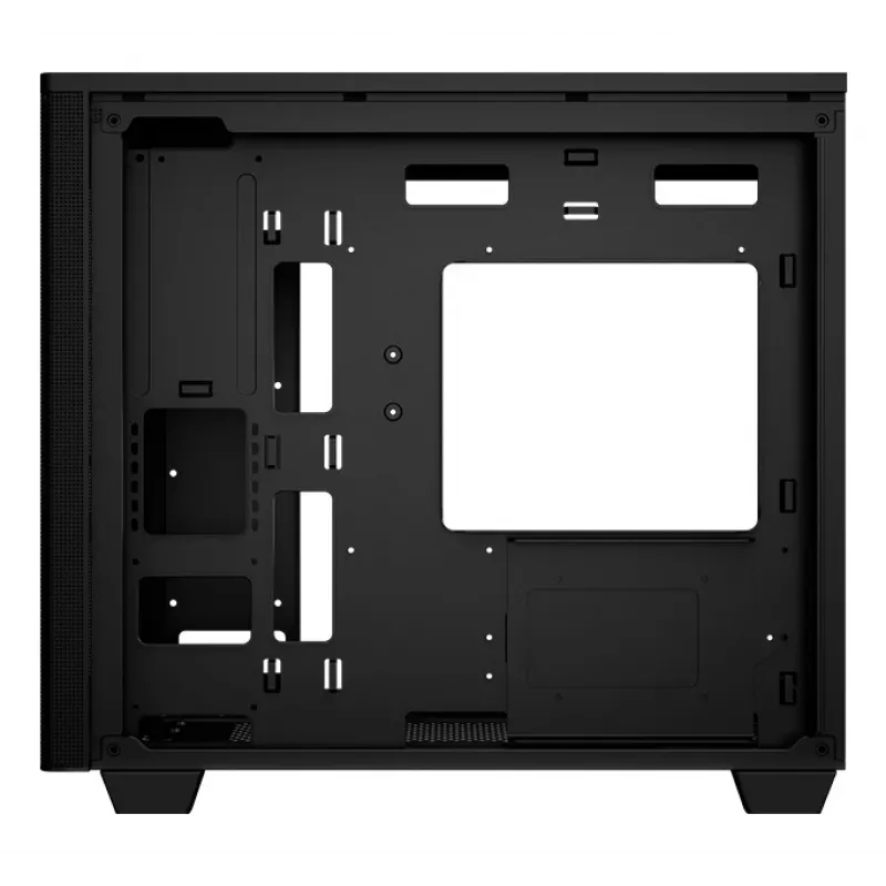 Korpusas Aerocool Stormfront Mini Mini Tower Juodas ATX Šoninis PSU 120mm Ventiliatoriai