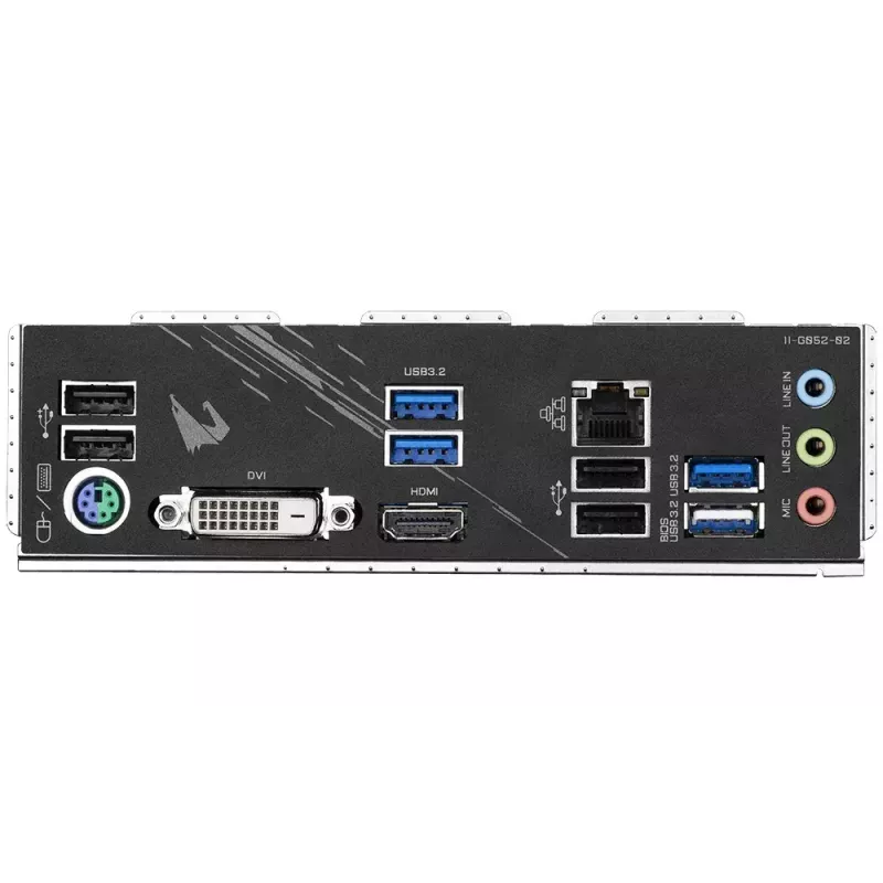 Motininė plokštė GIGABYTE B550M AORUS ELITE micro ATX, AMD B550, lizdas AM4, 4x DIMM DDR4, 128GB, 2x M.2, 4x SATA III