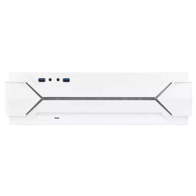 Korpusas SilverStone RVZ03-ARGB Desktop White