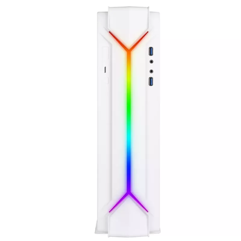 Korpusas SilverStone RVZ03-ARGB Desktop White