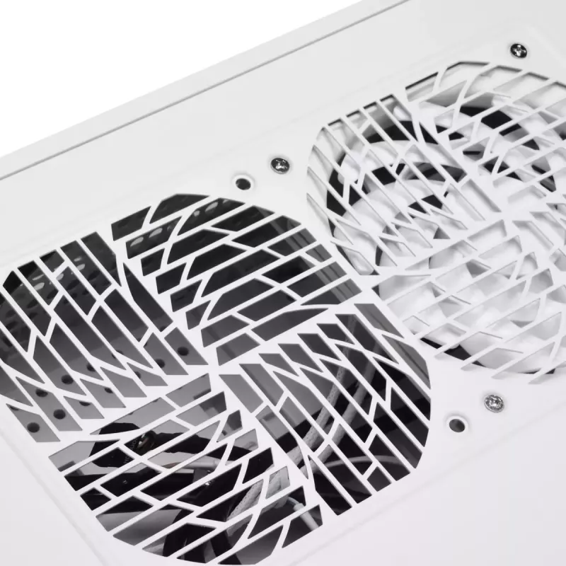 Korpusas SilverStone RVZ03-ARGB Desktop White