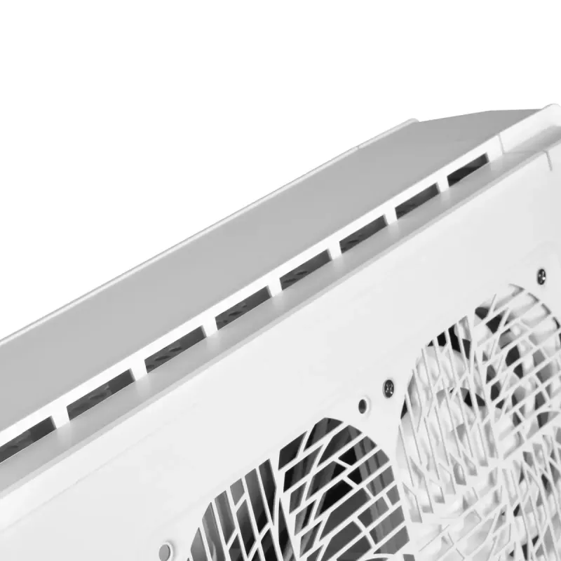 Korpusas SilverStone RVZ03-ARGB Desktop White