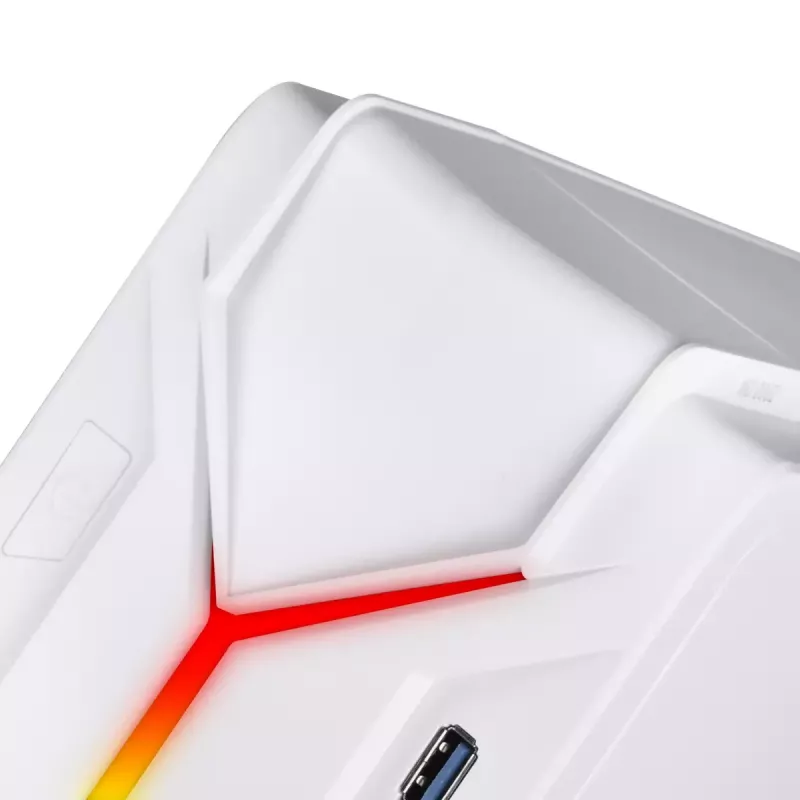 Korpusas SilverStone RVZ03-ARGB Desktop White
