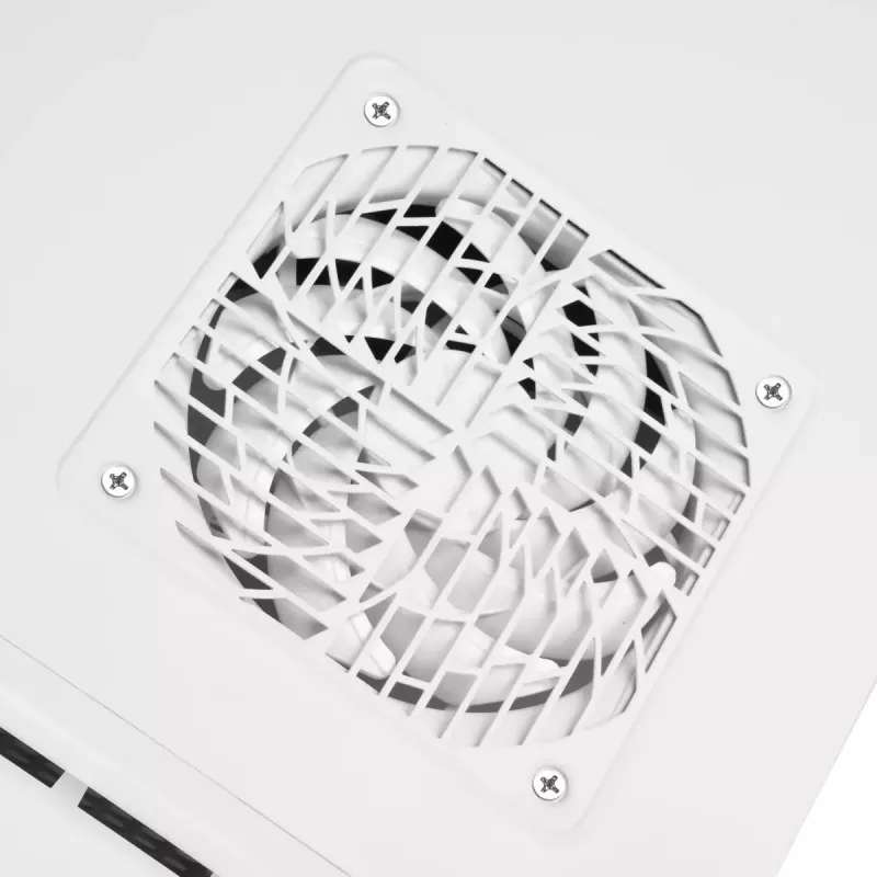 Korpusas SilverStone RVZ03-ARGB Desktop White