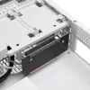 Korpusas SilverStone RVZ03-ARGB Desktop White