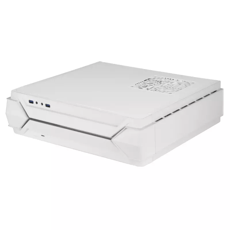 Korpusas SilverStone RVZ03-ARGB Desktop White