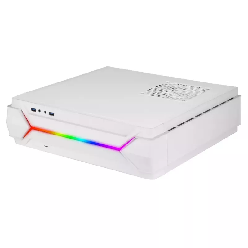 Korpusas SilverStone RVZ03-ARGB Desktop White