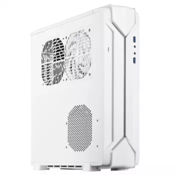 Korpusas SilverStone RVZ03-ARGB Desktop White