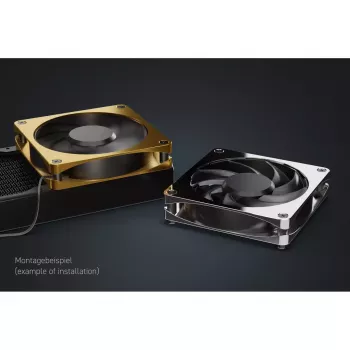 Ventiliatorius Alphacool Apex Stealth Metall 12 cm Juodas 400-2000 RPM 20-29.9 dB
