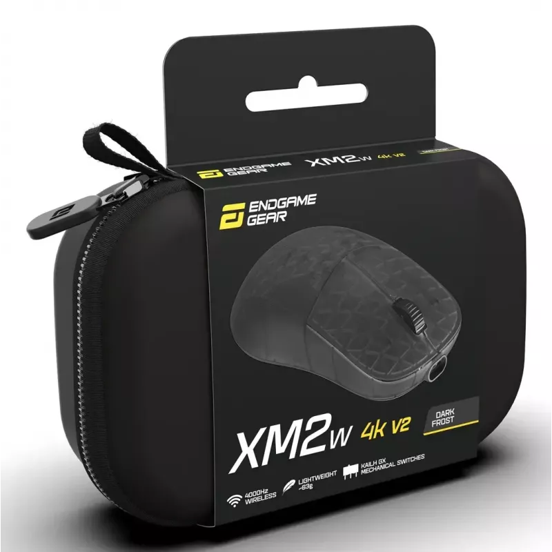 Žaidimų pelė Endgame Gear XM2w 4k v2 Dark Frost