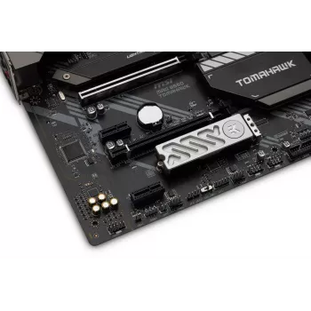 Radiatorius EK Water Blocks Quantum Convection M.2 NVMe aliuminis sidabrinis 24 mm 75 mm 11,3 mm