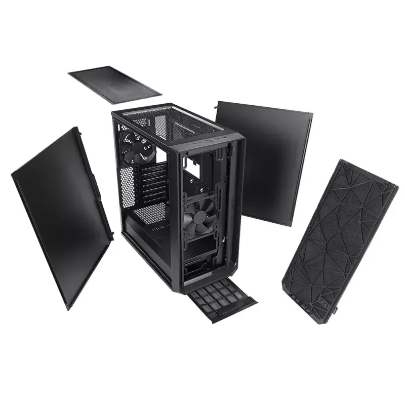 Korpusas Fractal Design Meshify C Midi Tower Juodas