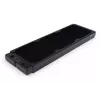 Alphacool 14377 radiatorius žalvaris varis plienas juodas 124 mm plotis