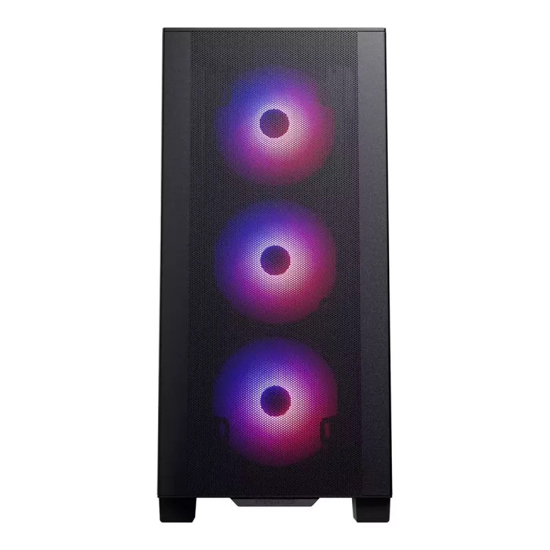 PC korpusas PHANTEKS XT Pro Ultra Midi Tower juodas — ATX/EATX, grūdintas stiklas, 2x3.5 colio + 5x2.5 colio, USB-C
