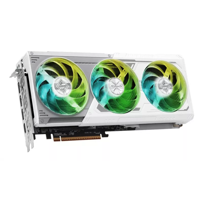 ASRock Radeon RX 9070 Steel Legend 16GB OC vaizdo plokštė, 16GB GDDR6, PCIe 5.0, 1x HDMI, 3x DisplayPort